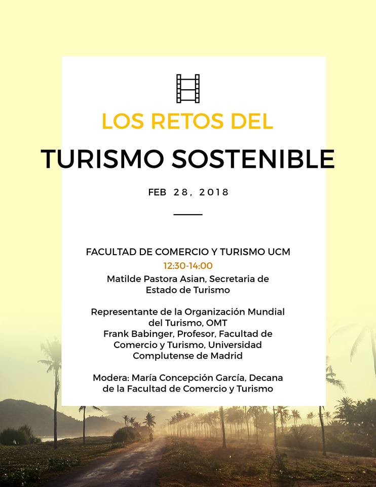 Jornada LOS RETOS DEL TURISMO SOSTENIBLE - 1